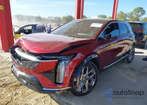 2025 Cadillac Optiq Luxury 2 Awd z USA, uszkodzony, nr VIN 3GYK3DMR9SS190998